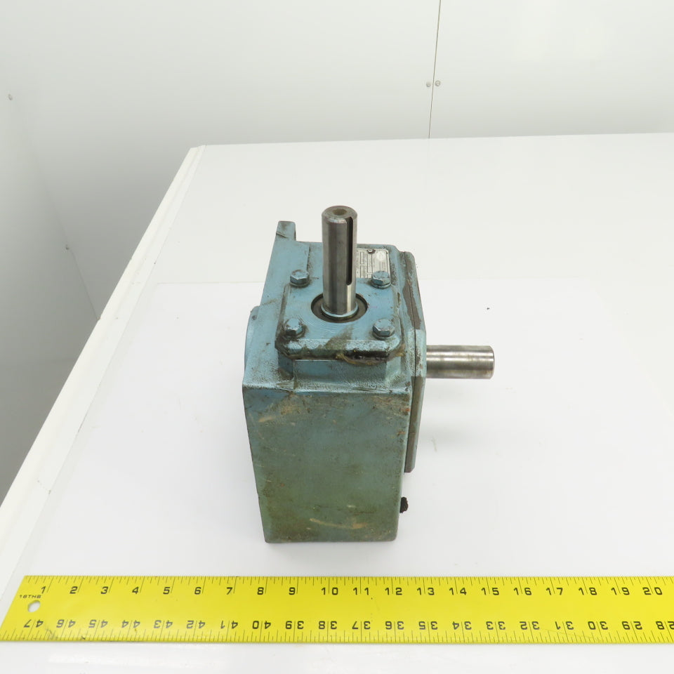 White 5961-1 35:1 Ratio Right Angle Gear Box 50RPM Output 2652 Torq 2.65HP/Input