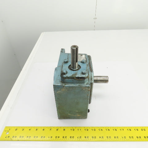White 5961-1 35:1 Ratio Right Angle Gear Box 50RPM Output 2652 Torq 2.65HP/Input