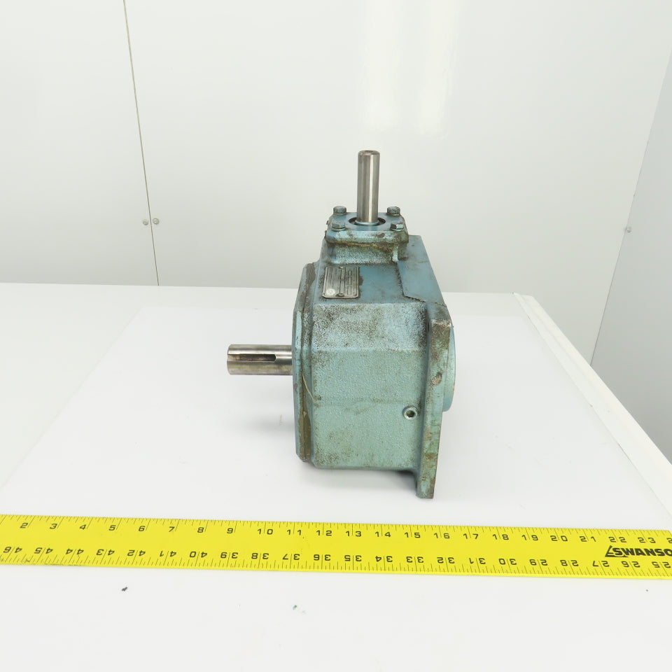 White 5961-1 35:1 Ratio Right Angle Gear Box 50RPM Output 2652 Torq 2.65HP/Input