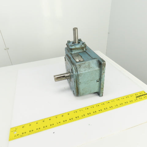 White 5961-1 35:1 Ratio Right Angle Gear Box 50RPM Output 2652 Torq 2.65HP/Input