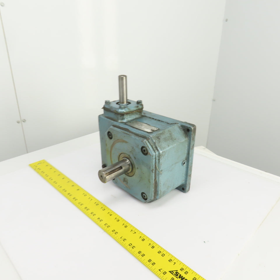 White 5961-1 35:1 Ratio Right Angle Gear Box 50RPM Output 2652 Torq 2.65HP/Input