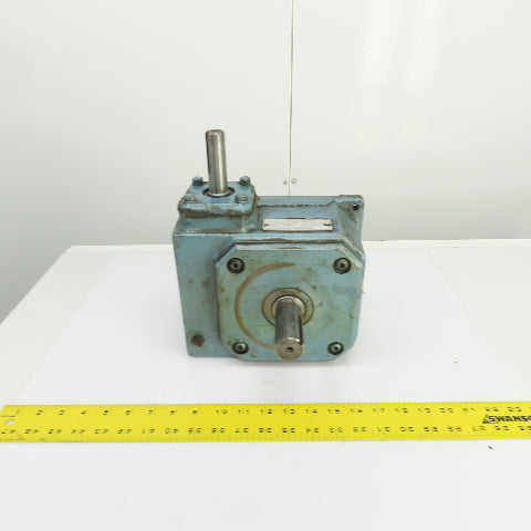 White 5961-1 35:1 Ratio Right Angle Gear Box 50RPM Output 2652 Torq 2.65HP/Input