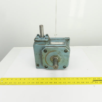 White 5961-1 35:1 Ratio Right Angle Gear Box 50RPM Output 2652 Torq 2.65HP/Input
