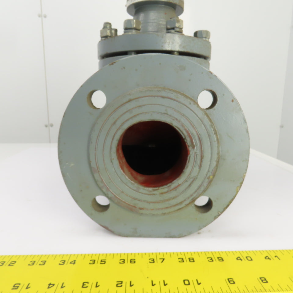 DN65 PN16 2-1/2" Flanged Globe Valve W/S6062-18A Electric Actuator 24VAC