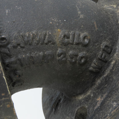 United 3" Flat Face 45 Degree Elbow Class 150 Ductile Iron Flanged Fitting