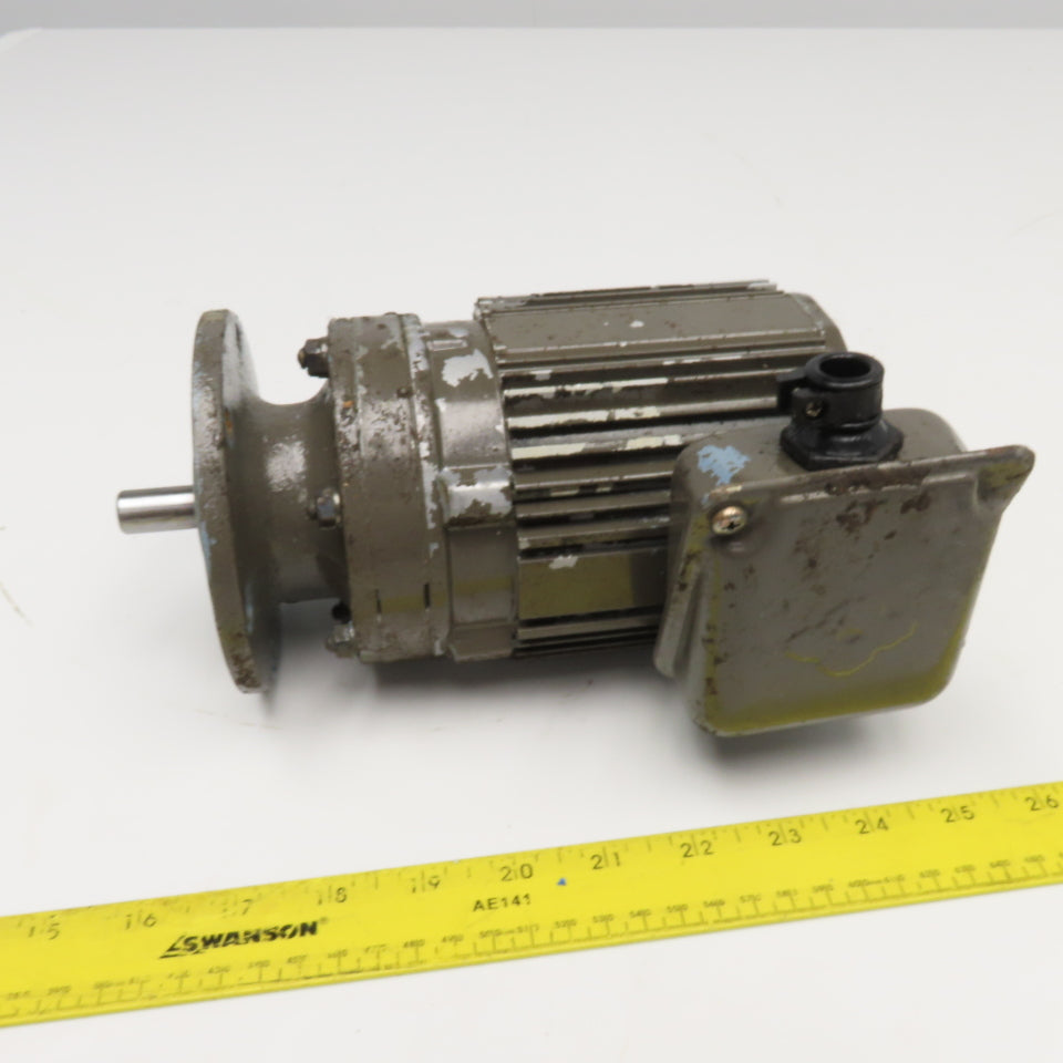 Cyclo Drive VM01-207 43:1 Ratio 40RPM Output Gear Motor 0.1kW 200/220V 50/60Hz