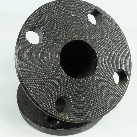 SCI 2" Flat Face 45 Degree Elbow Class 150 Ductile Iron Flanged Fitting