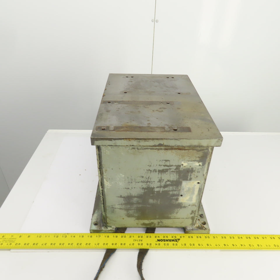 18" x 12" x 13-15/16"H Steel Riser Machinist Block Setup Fixture 7/8" Thick Top