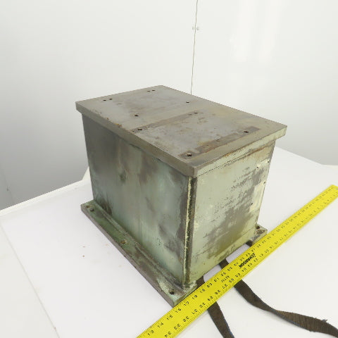 18" x 12" x 13-15/16"H Steel Riser Machinist Block Setup Fixture 7/8" Thick Top