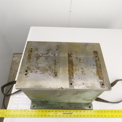18" x 12" x 13-15/16"H Steel Riser Machinist Block Setup Fixture 7/8" Thick Top