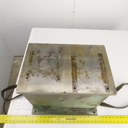 18" x 12" x 13-15/16"H Steel Riser Machinist Block Setup Fixture 7/8" Thick Top