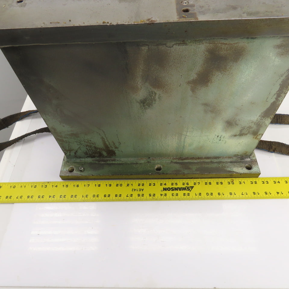 18" x 12" x 13-15/16"H Steel Riser Machinist Block Setup Fixture 7/8" Thick Top