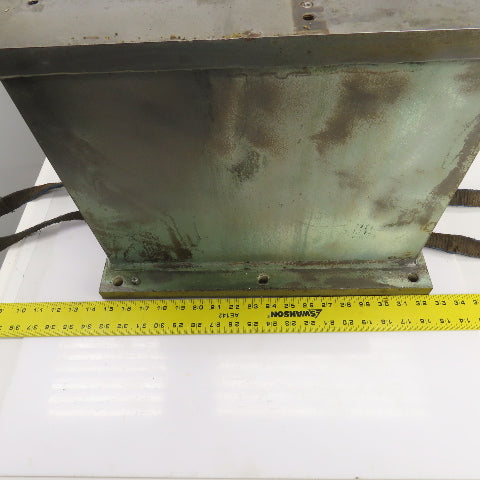 18" x 12" x 13-15/16"H Steel Riser Machinist Block Setup Fixture 7/8" Thick Top