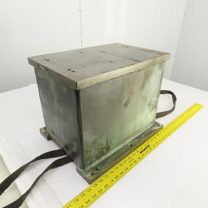 18" x 12" x 13-15/16"H Steel Riser Machinist Block Setup Fixture 7/8" Thick Top