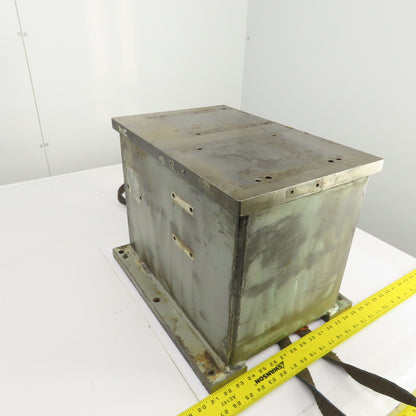 18" x 12" x 13-15/16"H Steel Riser Machinist Block Setup Fixture 7/8" Thick Top