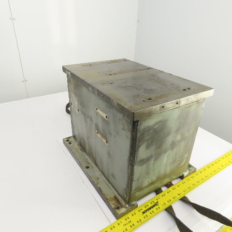 18" x 12" x 13-15/16"H Steel Riser Machinist Block Setup Fixture 7/8" Thick Top