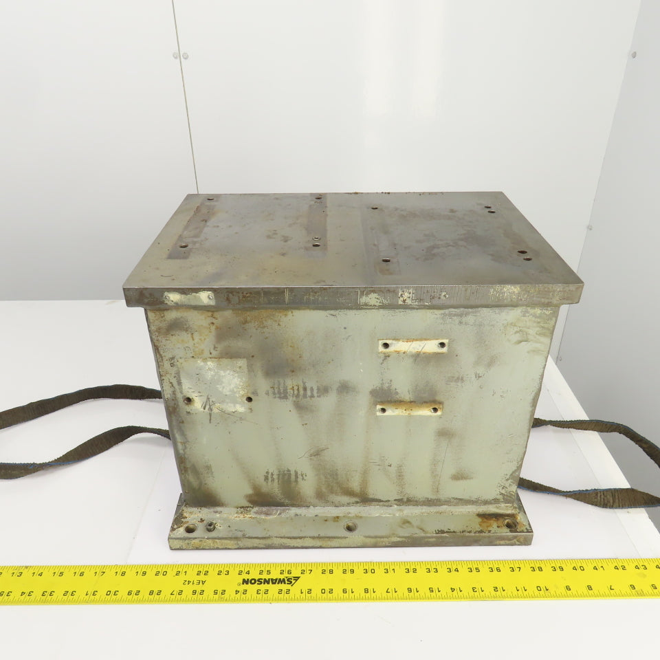 18" x 12" x 13-15/16"H Steel Riser Machinist Block Setup Fixture 7/8" Thick Top