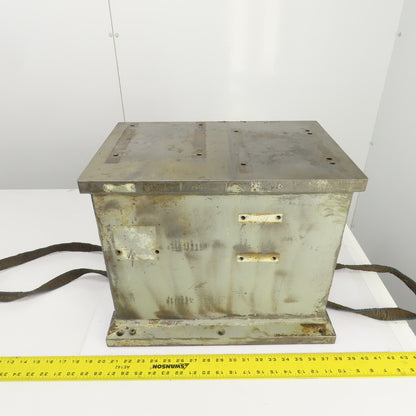 18" x 12" x 13-15/16"H Steel Riser Machinist Block Setup Fixture 7/8" Thick Top