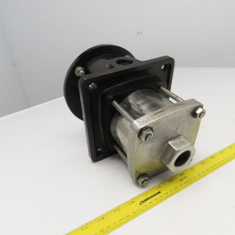 Grundfos Style Flange Mount Centrifugal Coolant Pump 1" x 1" NPT