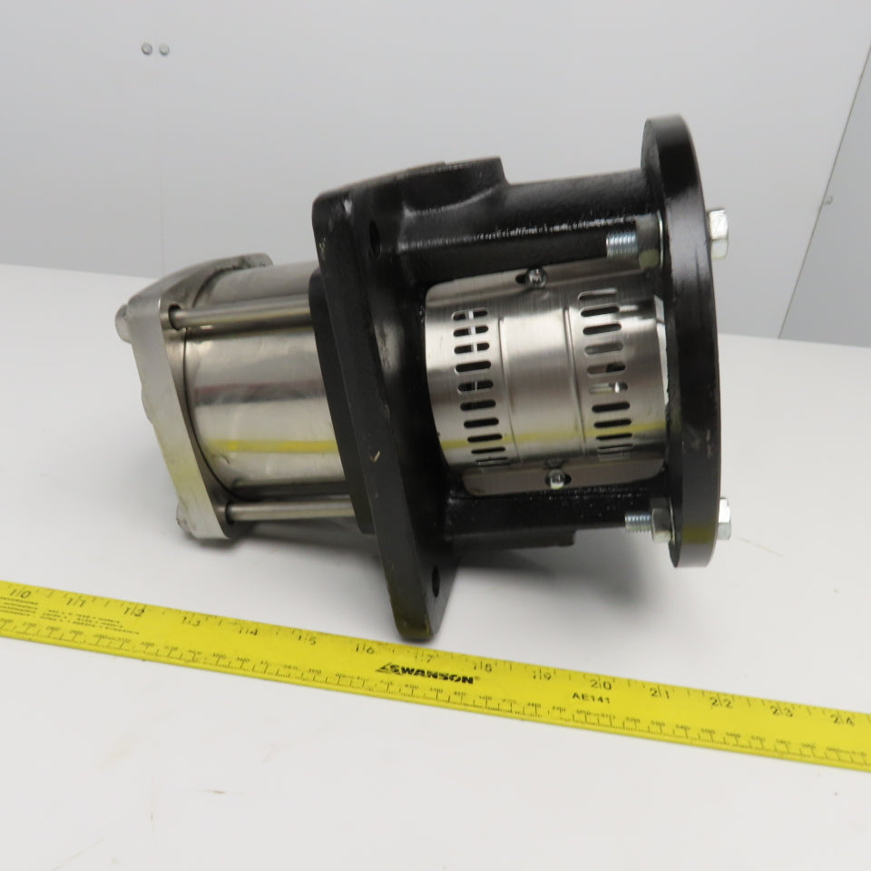 Grundfos Style Flange Mount Centrifugal Coolant Pump 1" x 1" NPT