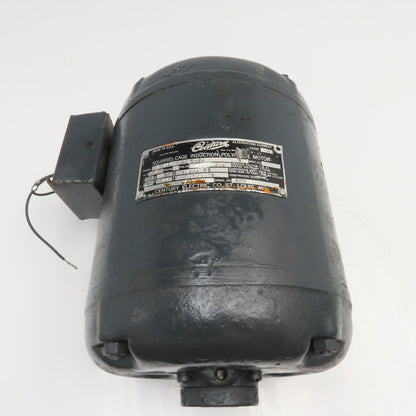 Century SC204-BGC5-21 1Hp 1150RPM 220/440V 3Ph Vintage Squirrel Cage Motor 3Ph