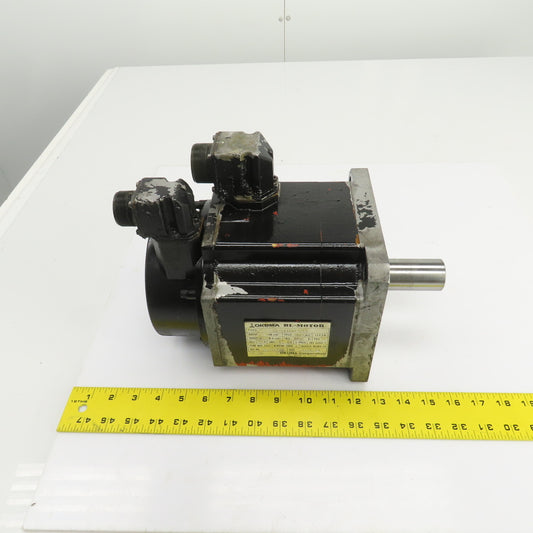 Okuma BL-MC100E-30S 3kW AC Servo Motor 3000RPM 133V 3PH W/Encoder ER