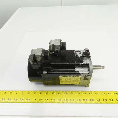 Okuma BL-MC50E-20TB 1kW AC Servo Motor 2000RPM 133V 3PH 4.45A W/Encoder ER