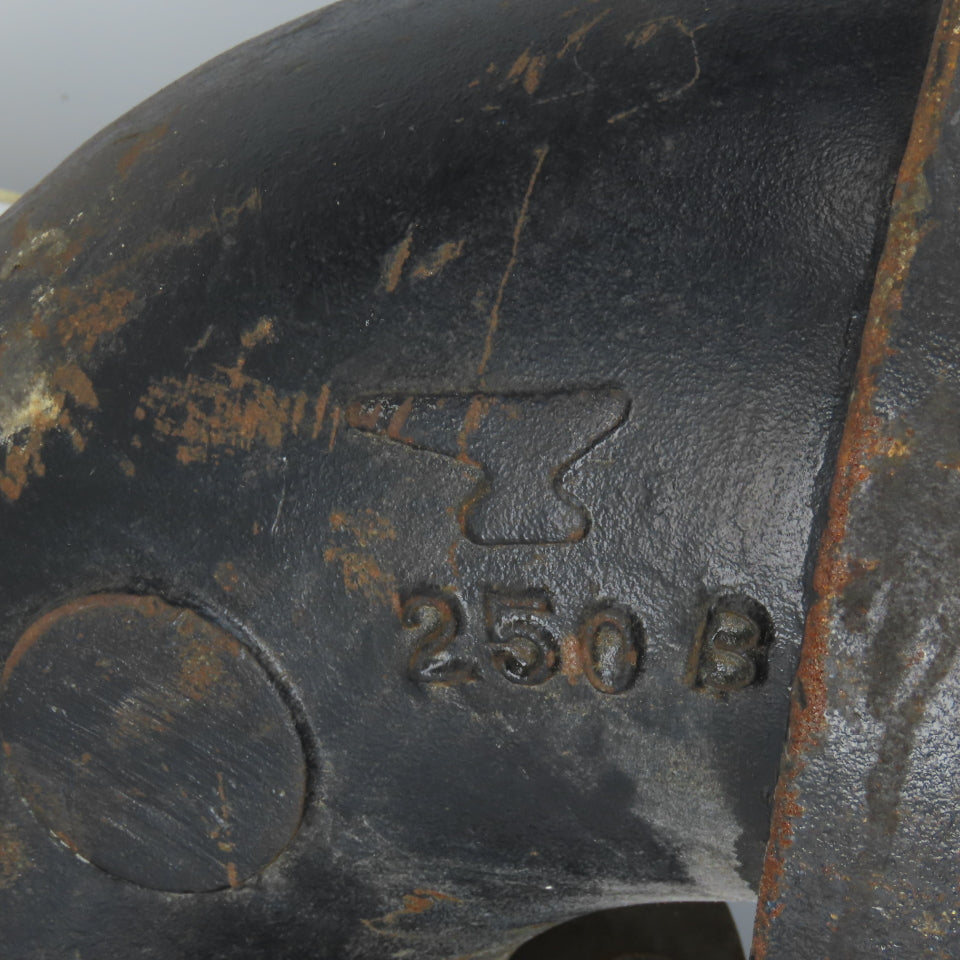 Anvil 6" Raised Face 250# Ductile Iron Flanged 90 Degree Elbow Fitting 12 Bolt