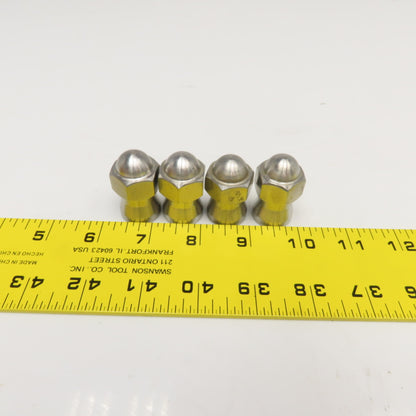 Wright Pump T0300HEXNUT 5/16-18 Stainless Steel Pump Housing Hex Nut Lot Of 4