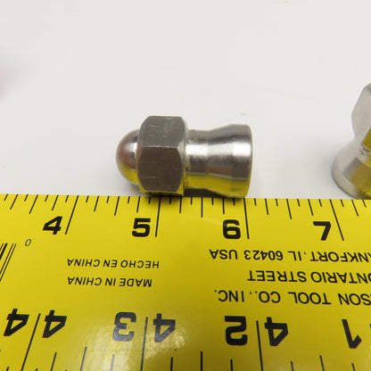 Wright Pump T0300HEXNUT 5/16-18 Stainless Steel Pump Housing Hex Nut Lot Of 4