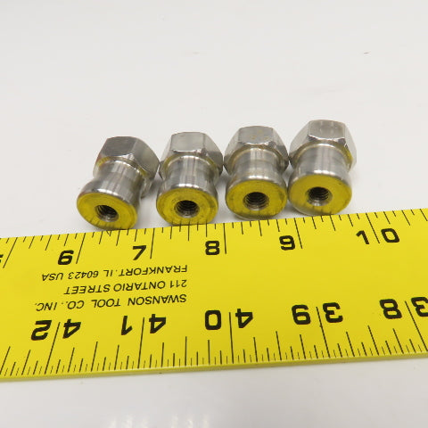 Wright Pump T0300HEXNUT 5/16-18 Stainless Steel Pump Housing Hex Nut Lot Of 4