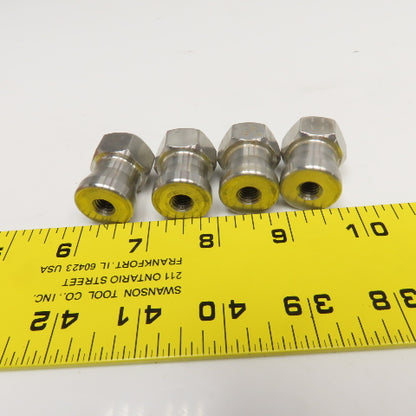 Wright Pump T0300HEXNUT 5/16-18 Stainless Steel Pump Housing Hex Nut Lot Of 4