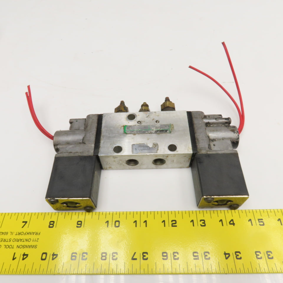 Speedaire 5A542 5/2 Way Pneumatic Directional Valve 120V Coil
