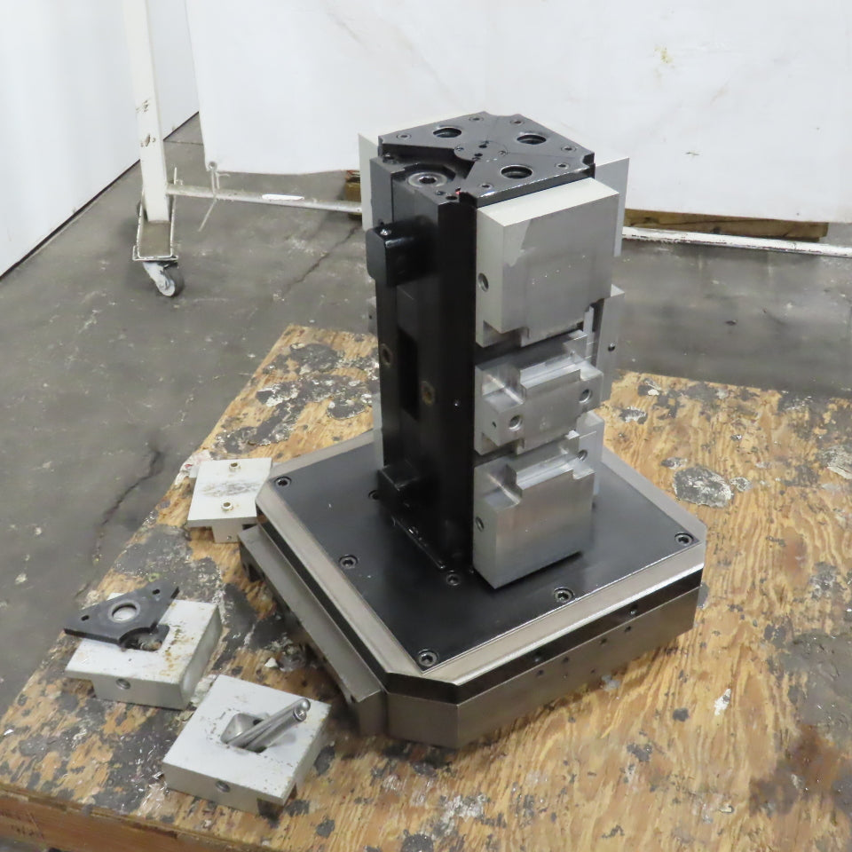 Mazak FH-580/40 12-1/4 x 12-1/4 x 20"H Modular 4 Sided Workholding Tombstone