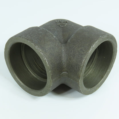 Anvil 0362001802 2" Black Forged Steel 90 Degree Socket Elbow Class 3000 USA