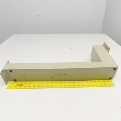 4-1/2" x1-1/2" Steel Wireway Gutter Conduit Tube Elbow 25" x 10"