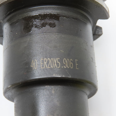 40 ER20X5.906 E CAT 40 ER Collet Chuck With .318 Collet 5" Projection
