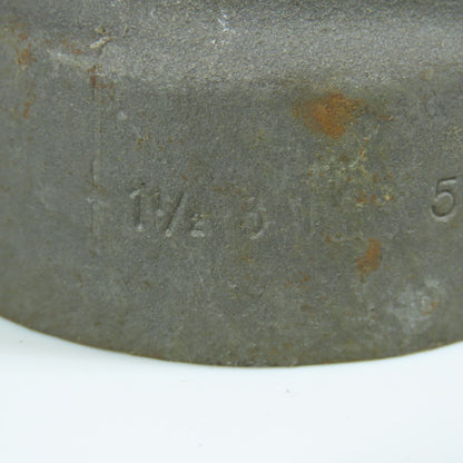 1 1/2" Forged Steel 3000# Socket Tee Weld Fitting Lot of 2