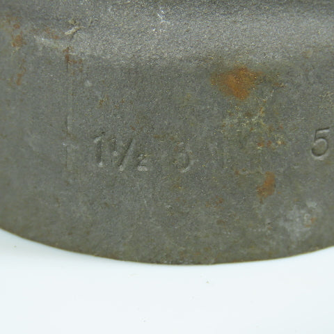 1 1/2" Forged Steel 3000# Socket Tee Weld Fitting Lot of 2