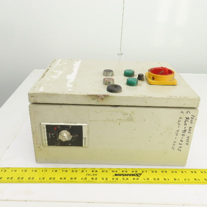 Single Phase 120V 10-16A Prewired Motor Starter Assembly W/Timer & Disconnect