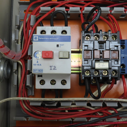 Single Phase 120V 10-16A Prewired Motor Starter Assembly W/Timer & Disconnect