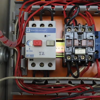 Single Phase 120V 10-16A Prewired Motor Starter Assembly W/Timer & Disconnect