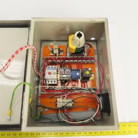 Single Phase 120V 10-16A Prewired Motor Starter Assembly W/Timer & Disconnect