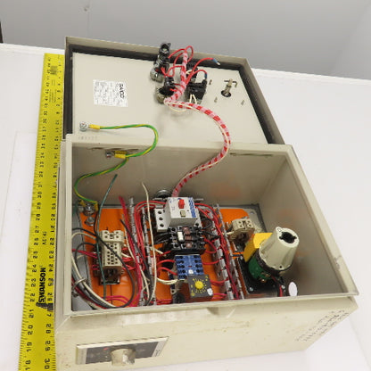 Single Phase 120V 10-16A Prewired Motor Starter Assembly W/Timer & Disconnect