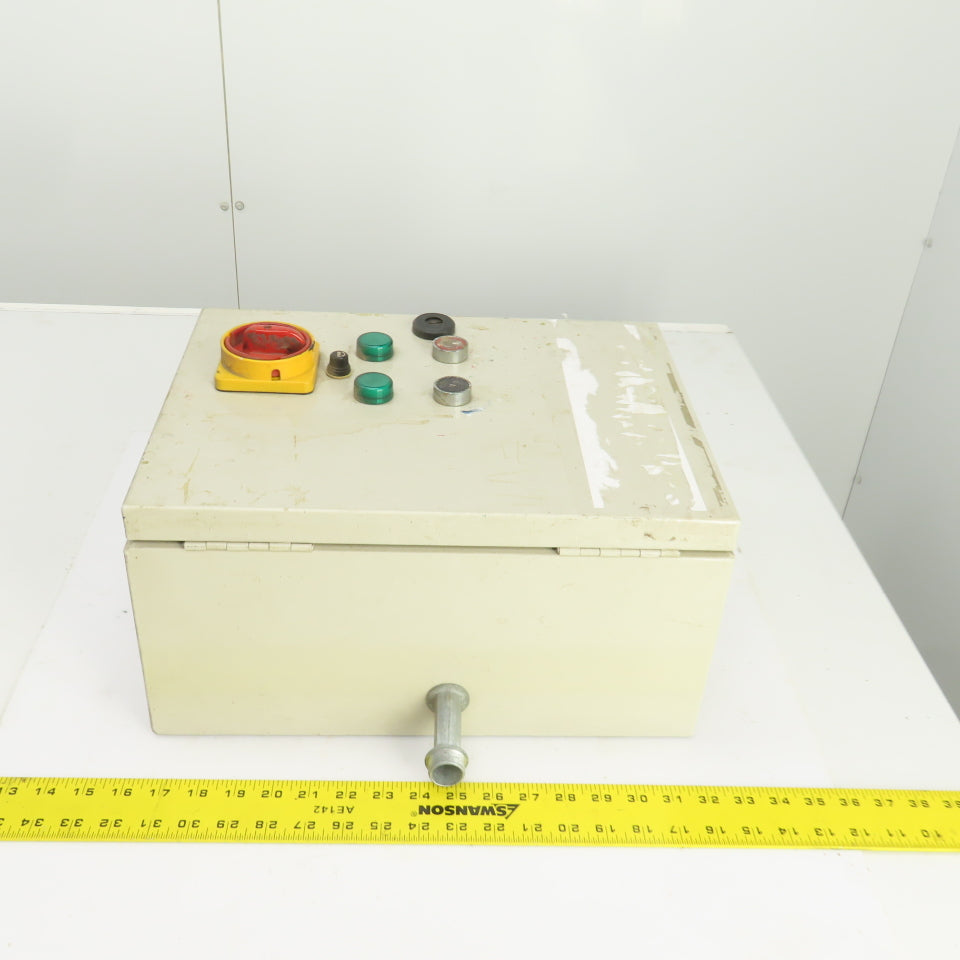 Single Phase 120V 10-16A Prewired Motor Starter Assembly W/Timer & Disconnect