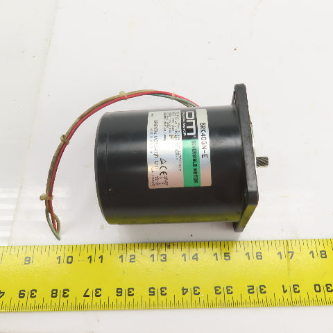 Oriental Motor 5RK40GN-E Electric Reversible Motor 230V 50HZ 0.38A 1250RPM