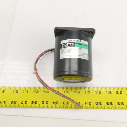 Oriental Motor 5RK40GN-E Electric Reversible Motor 230V 50HZ 0.38A 1250RPM