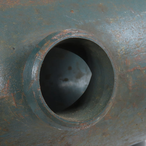 6" x 6" x 2" Carbon Steel Reducing Tee Butt Weld Pipe Fitting