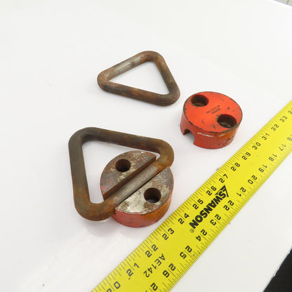 SWL 8000LB Bolt On Lifting Hooks Lot Of 2