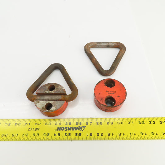 SWL 8000LB Bolt On Lifting Hooks Lot Of 2